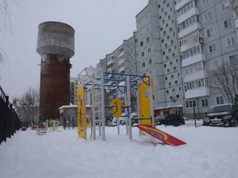 В Архангельске снесут аварийную водонапорную башню