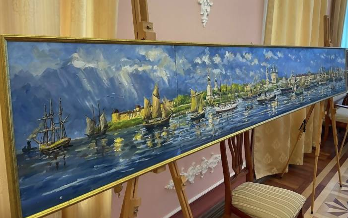Центр Архангельска украсит мозаика с морской историей города