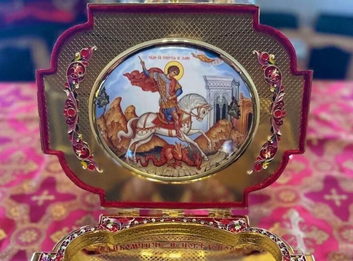 Ковчег с мощами великомученика Георгия Победоносца прибудет в Архангельскую епархию