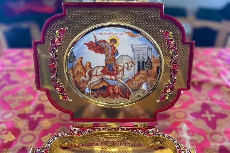 Ковчег с мощами великомученика Георгия Победоносца прибудет в Архангельскую епархию
